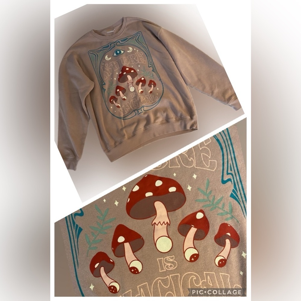NATURE IS MAGICAL Sweatshirt WORN ONCE